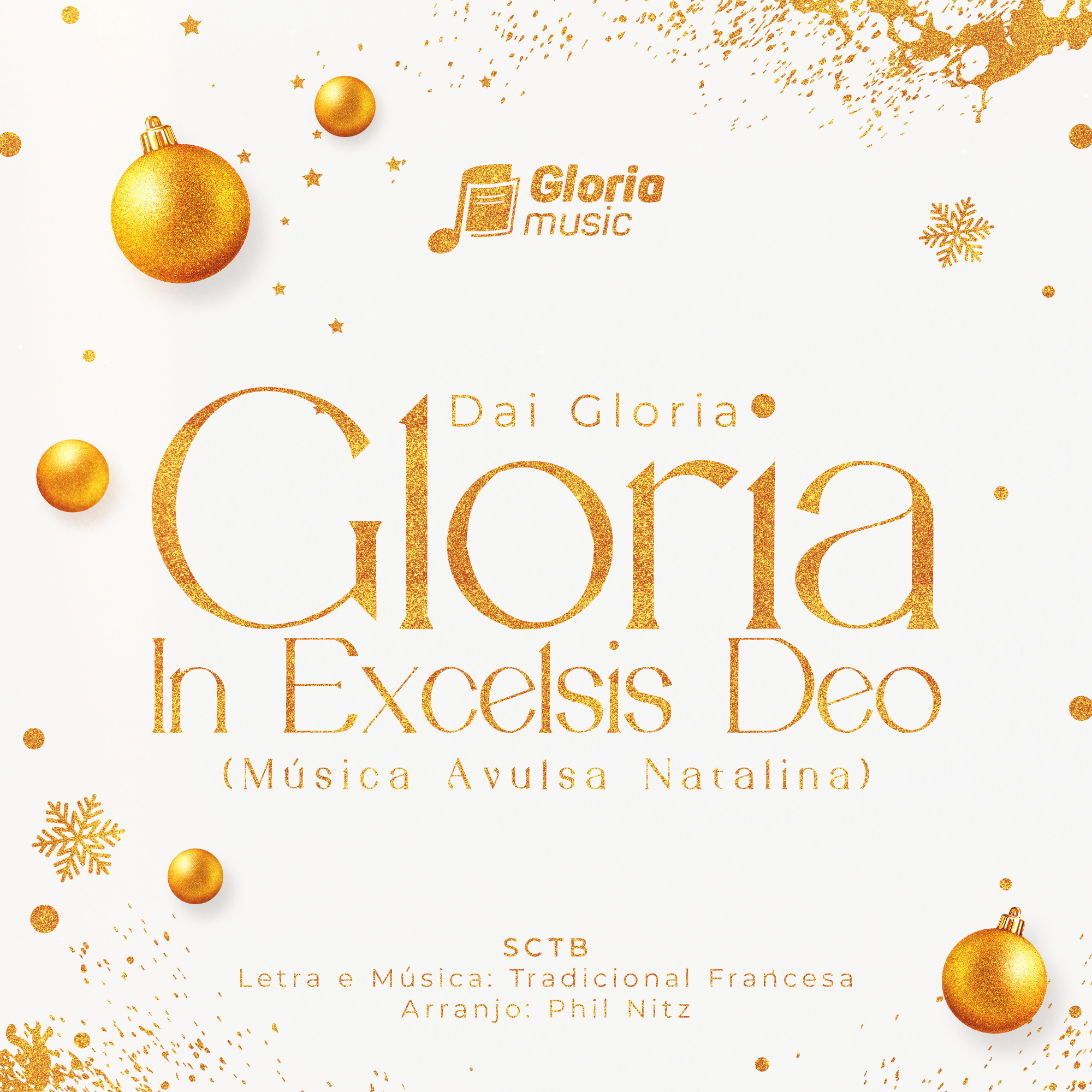 Ouçam Anjos a Cantar (Gloria In Excelsis Deo) - Capa CD
